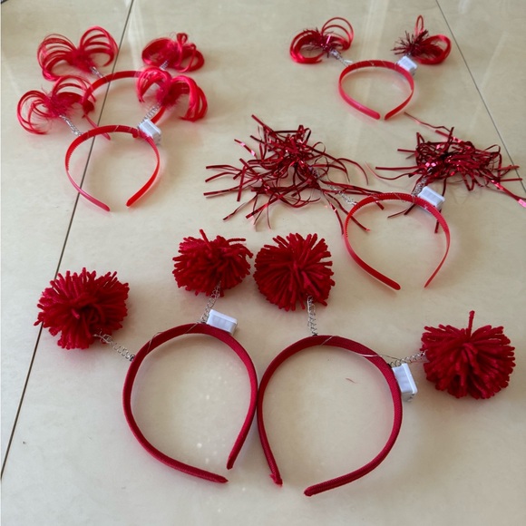 Red Light Up Headbands (4) different types - Picture 3 of 4